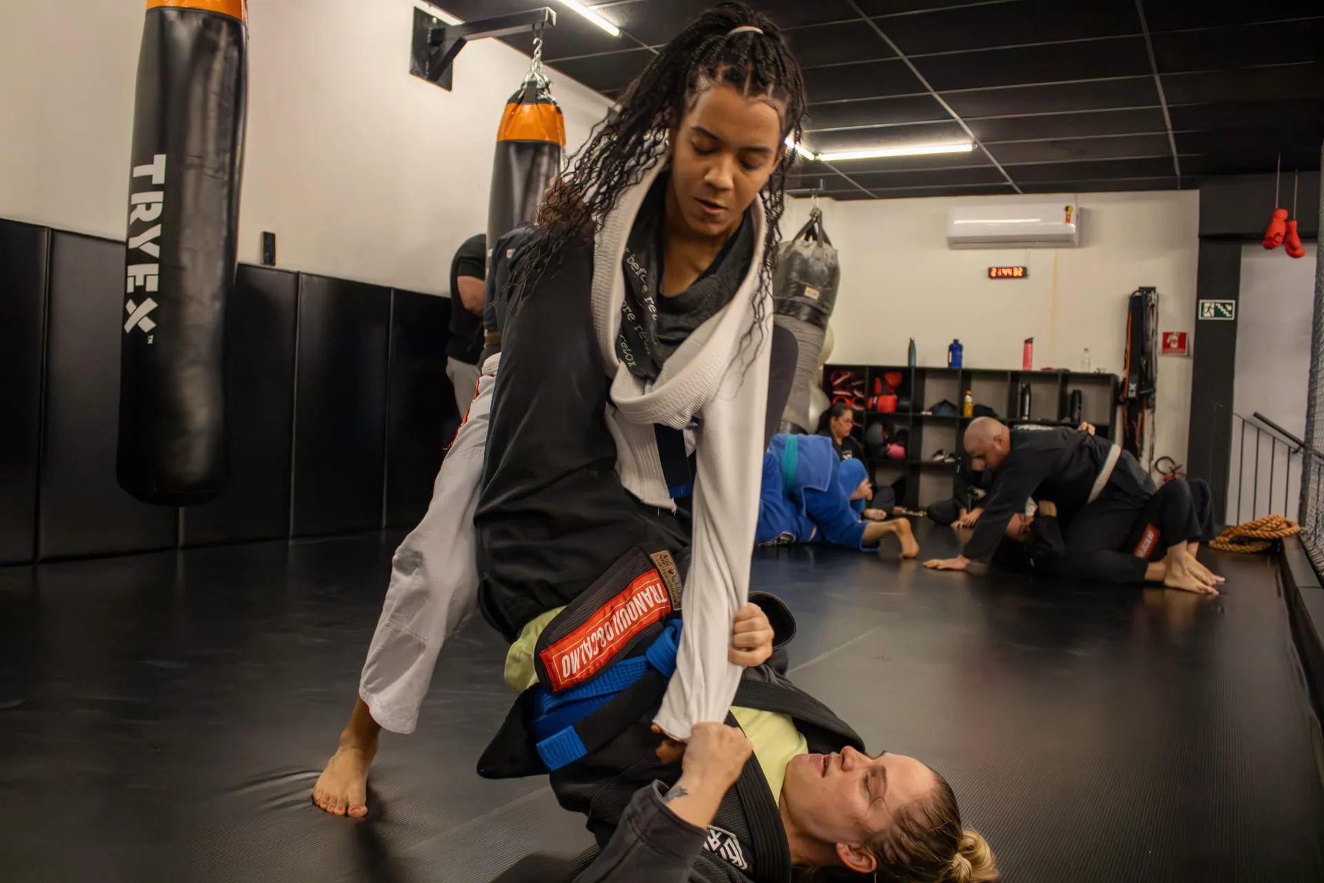 Woman practicing Brazilian Jiu Jitsu in Florence SC