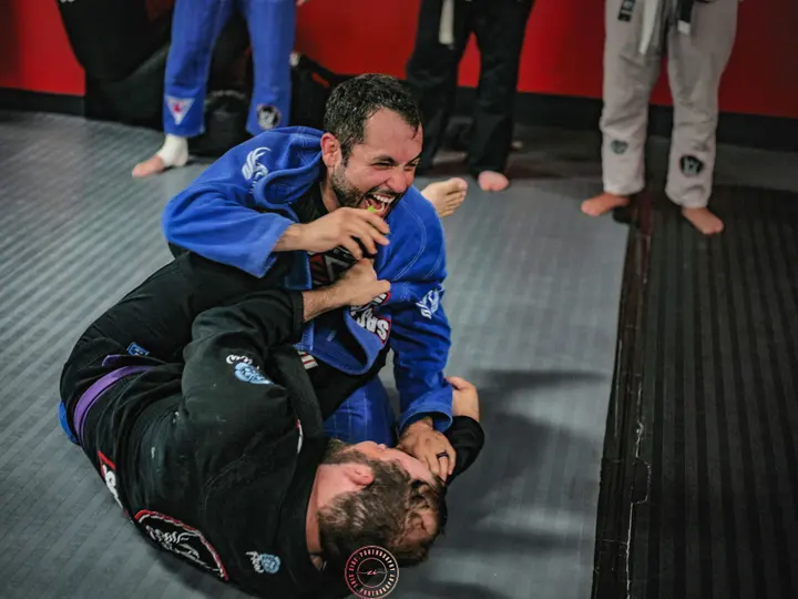 Competitive Edge Jiu Jitsu team together on the mats in Florence, SC