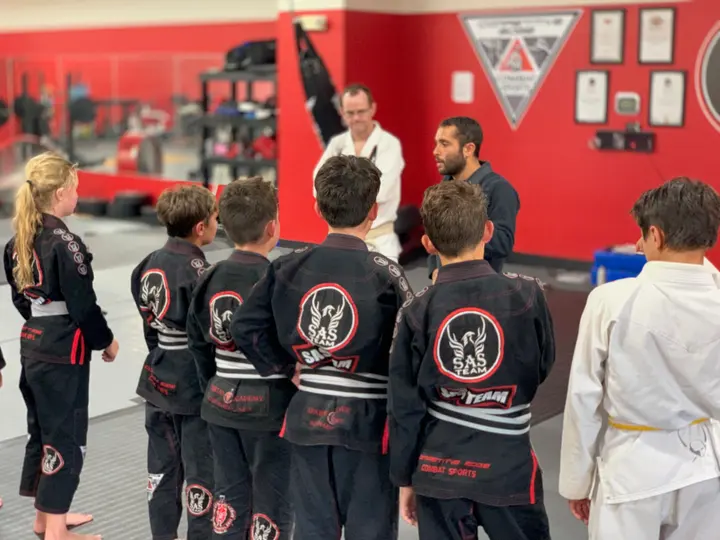 Kids Brazilian Jiu Jitsu training in Florence SC